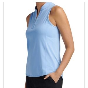 Peter Millar Women’s Sleeveless Zip Polo